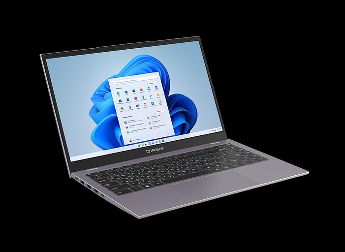 Ноутбук IRBIS 14NBP3004 14" FHD (1920x1080) IPS 300cd,Core i7-1255U,16Gb DDR4-3200(1),512Gb SSD,Wi-Fi 6+BT 5,5000MAh,Metal case,Kbd Backlit,Type-C PD charger,FPS,TPM 2.0,1.55kg,Grey,3y warranty,DOS (14NBP3004D) фото 1
