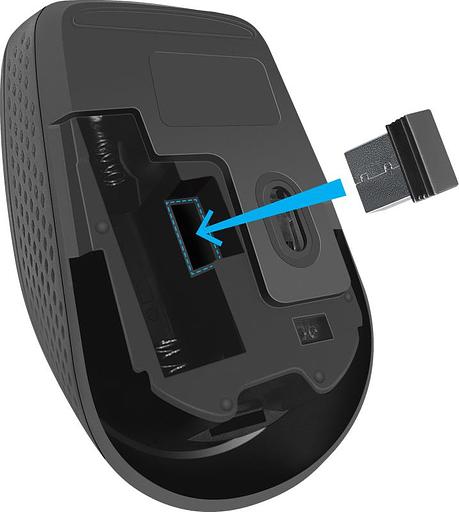 Мышка USB OPTICAL WRL MB-055 BLACK 52055 TIANA DEFENDER фото 2