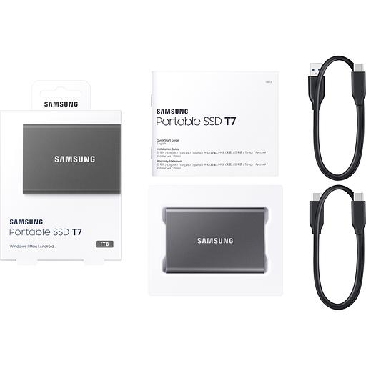 Внешние HDD и SSD Samsung T7 1000GB (MU-PC1T0T/WW) фото 7