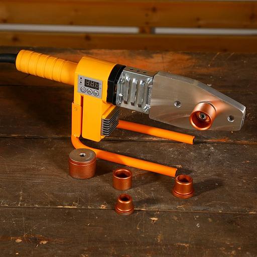 Сварочный аппарат для пластиковых труб DEKO PPWM2100W LCD, кейс [063-5257] фото 6