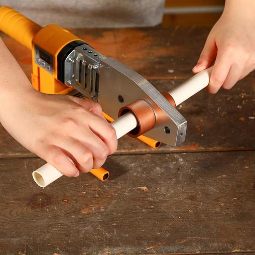 Сварочный аппарат для пластиковых труб DEKO PPWM2100W LCD, кейс [063-5257] фото 8