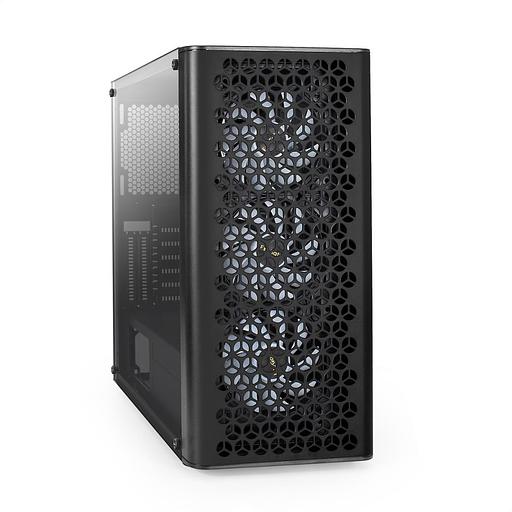 Корпус EXEGATE EVO-9202 MidiTower ATX MicroATX Цвет черный EX294965RUS фото 2