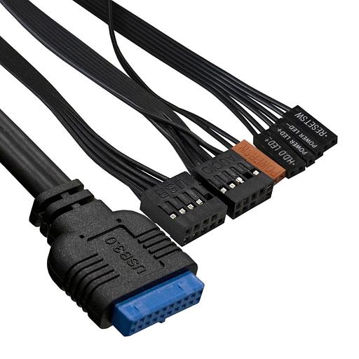 Корпус EXEGATE BAA-109U2 MiniTower ATX MicroATX Цвет черный EX291271RUS фото 3