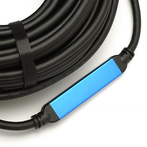 Кабель HDMI 30 m (Red/Gold, в пакете) VER 2.0 ATcom HDMI 2.0 (m) - HDMI 2.0 (m) 30 м (AT5947) фото 6