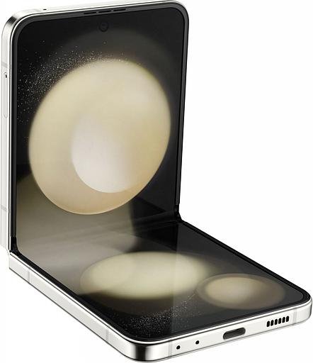 Смартфон Samsung SM-F731B Galaxy Z Flip 5 5G 512Gb 8Gb бежевый раскладной 3G 4G 1Sim 6.7" 1080x2640 Android 13 12Mpix 802.11 a/b/g/n/ac/ax NFC GPS GSM900/1800 GSM1900 TouchSc Protect фото 4