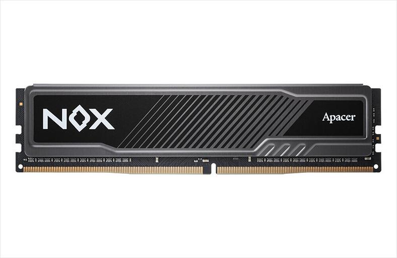 Оперативная память Apacer DDR4 32GB 3200MHz UDIMM NOX Black Gaming Memory (PC4-25600) CL16 1.35V Intel XMP 2.0, Heat Sink (Retail) 2048*8 3 years (AH4U32G32C282MBAA-1) (AH4U32G32C282MBAA-1) фото 1