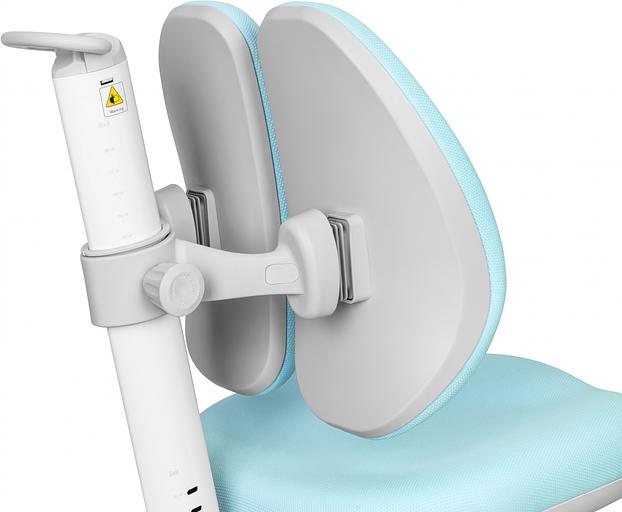 Кресло детское Cactus CS-CHR-3604BL голубой крестов. пластик серый фото 9