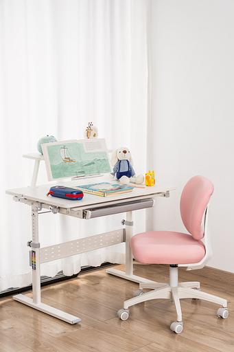 Кресло детское Cactus CS-CHR-3594PK розовый пластик белый фото 9