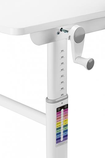 Стол детский Cactus CS-KD-PK столешница МДФ розовый фото 6