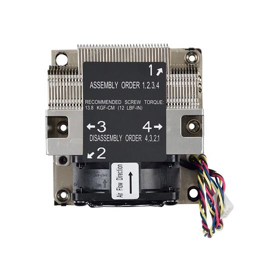 SNK-P0068AP4(with BK) TDP: 205W
Product Dimensions:91L x 88W x 64.5H (mm)
Product Material: AL1100+4PIPE+FAN
Socket: LGA3647
Fan Dimensions:60x60x25mm;
Fan Speed:6800RPM±10%
Voltage: DC 12V
Current: 0.5~0.55A±10%
Power: 6.0~6.6W±10%
Air Flow: 31.27~34.74 фото 3