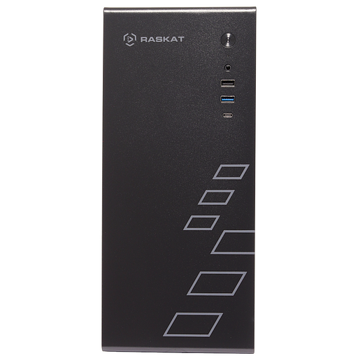 Компьютер Raskat Standart 300 (Intel Core i3 12100, RAM 16Gb, SSD 480Gb, no OS, kb+ms, black) фото 3