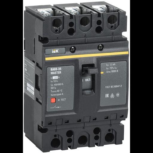 Iek SVA30-3-0100-02 Выкл. авт. ВА88-35 3Р 100А 35кА MASTER фото 1