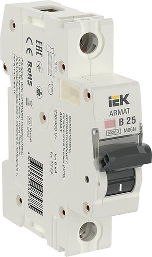 IEK AR-M06N-1-B025 ARMAT Авт. выкл. M06N 1P B 25А фото 1