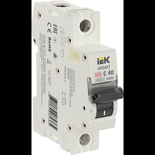 IEK AR-M06N-1-C040 ARMAT Авт. выкл. M06N 1P C 40А фото 1