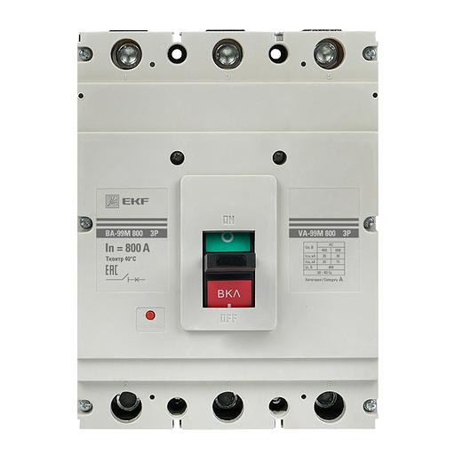EKF mccb99-800-800m Выключатель автоматический ВА-99М 800/800А 3P 50кА EKF PROxima фото 3