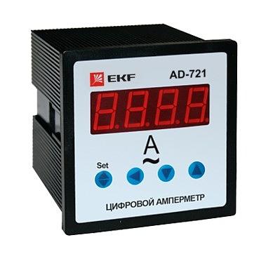 EKF ad-721 AD-721 цифровой на панель (72х72) однофазный EKF PROxima   фото 1