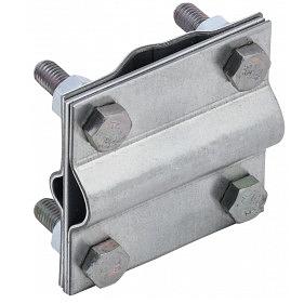 IEK ZGC33-11-1-16-40 Зажим заземл. крест. стержень-пол./прут. оц. сталь фото 1