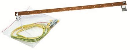 DKC R5SGB19 Шина заземления 19дюймовая медная фото 1