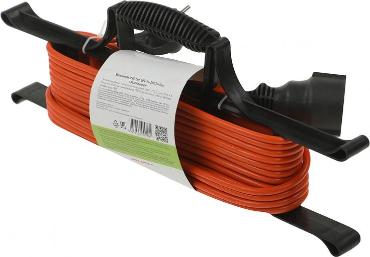 Эра Б0046825 Удлинитель силовой UFx-1e-3x0.75-10m на рамке c/з 1 гн 10м ПВС 3x0.75 фото 2