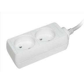 Iek WYP10-06-02-01-N Удлинитель У2 2 места 2Р/1,5 метра 2х0,75мм2 10А/250В IEK фото 1