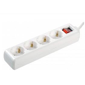 Iek WYP10-16-04-01-ZK-17 Удлинитель У04К-выкл. 4 места 2 Р + P Е /1,5 метра 3х1мм2 16А/250 IEK фото 1