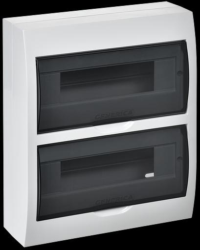 IEK MKP12-N-24-41-G Бокс ЩРН-П-24 модуля навесн. пластик IP41 GENERICA фото 1