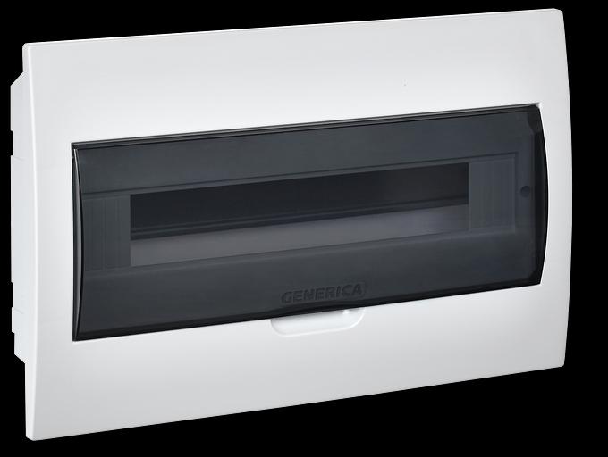IEK MKP12-V-18-41-G Бокс ЩРВ-П-18 модулей встр. пластик IP41 GENERICA фото 1