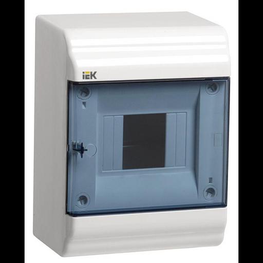 IEK_MKP82-N-04-41-20_Бокс ЩРН-П-4 модуля навесн.пластик IP41 PRIME фото 1