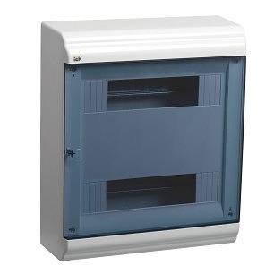 IEK_MKP82-N-24-41-10_Бокс ЩРН-П-24 модуля навесн.пластик IP41 PRIME фото 1