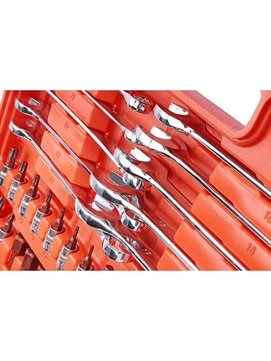 Набор инструментов 78 предметов 1/2, 1/4 дюйма GOODKING 10078-K фото 2