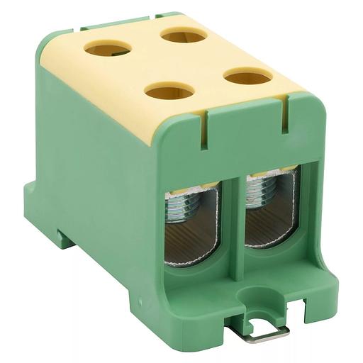 EKF plc-kvs2-16-95-y-green Клемма силовая вводная двойная КСВ 16-95 желто-зеленая EKF PROxima фото 1
