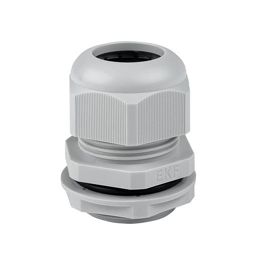 EKF plc-pg-21 Сальник PG21 IP54 d отверс. (27мм.) d проводника 13-18мм EKF PROxima фото 1