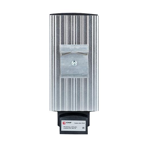 EKF heater-click-75-20 Обогреватель на DIN-рейку клеммный 75Вт 230В IP20 EKF PROxima фото 3