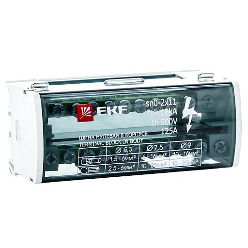 EKF sn0-2x11 Шина нулевая в корпусе (2х11) EKF PROxima фото 1