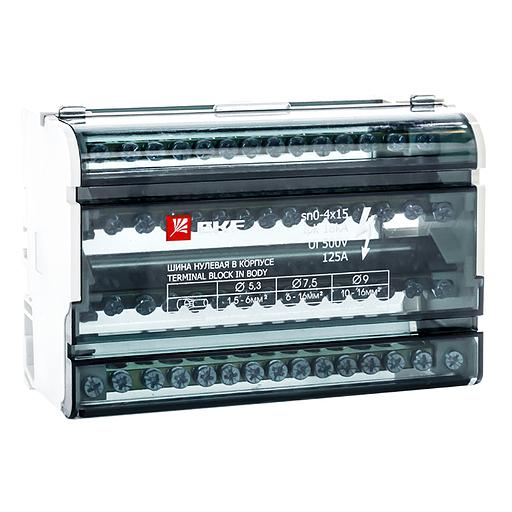 EKF sn0-4x15 Шина нулевая в корпусе (4х15) EKF PROxima фото 1