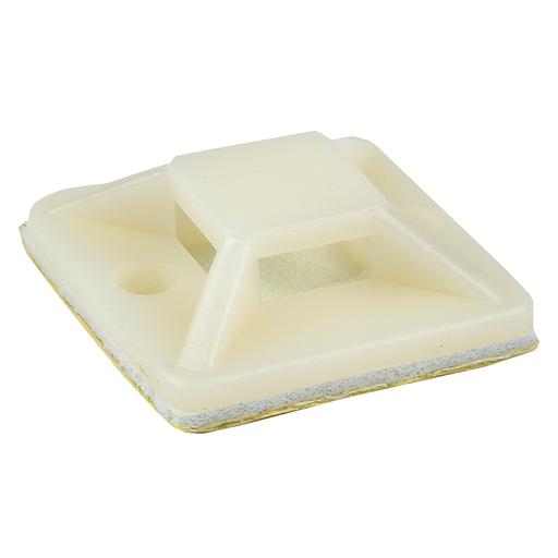 EKF plc-40x40 Площадка самоклеящаяся (40х40мм.) белая (100шт.) EKF PROxima фото 1