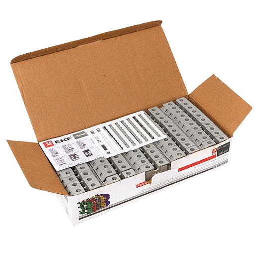 EKF plc-jxb-6/35gy Колодка клеммная JXB-6/35 серая EKF PROxima фото 2