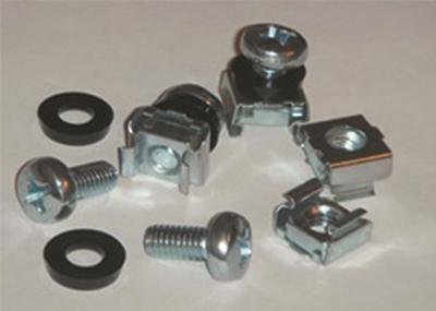 Dkc R5CNS50 Комплект крепежный для установки 19дюймового профиля в шкаф:Винт, шайба, гайка - комплект крепления 50 шт фото 1