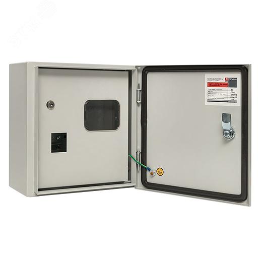 EKF mb54-1-2 Щит учетный ЩУ-1/1-1 двухдверный (310х300х160) IP54 EKF PROxima фото 1