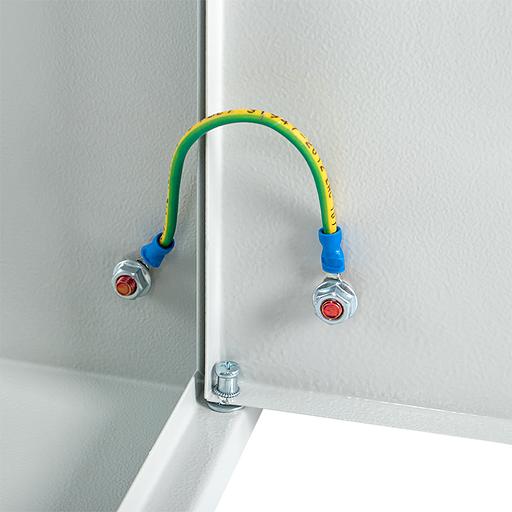 EKF mb22-6 Щит с монтажной панелью ЩМП-120.75.30 (ЩРНМ-6) IP31 EKF PROxima фото 3