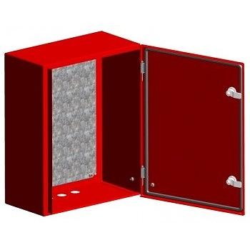 EKF mb24-5-3001 Щит с монтажной панелью ЩМПг-100.65.30 (ЩРНМ-5) RAL 3001 IP54 EKF PROxima фото 1