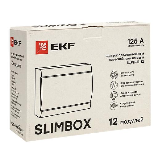 EKF sb-n-12 Щит распред. навесной ЩРН-П-12 "SlimBox" IP41 PROxima фото 3