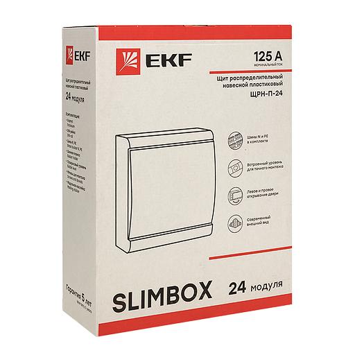 EKF sb-n-24 Щит распред. навесной ЩРН-П-24 "SlimBox" IP41 EKF PROxima фото 2
