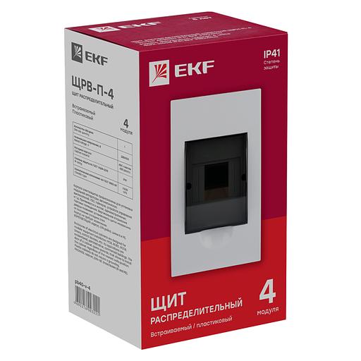 EKF pb40-v-4 Щит распред. встраиваемый ЩРВ-П- 4 IP41 EKF PROxima фото 3