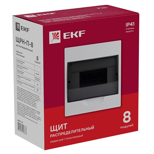 EKF pb40-n-8 Щит распред. навесной ЩРН-П- 8 IP41 EKF PROxima фото 3