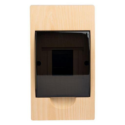 EKF pb40-n-4-light Щит распределительный навесной ЩРН-П- 4 светлое дерево IP41 EKF PROxima фото 3