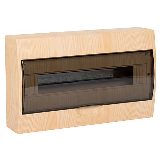 EKF pb40-n-18-light Щит распределительный навесной ЩРН-П-18 светлое дерево IP41 EKF PROxima фото 1