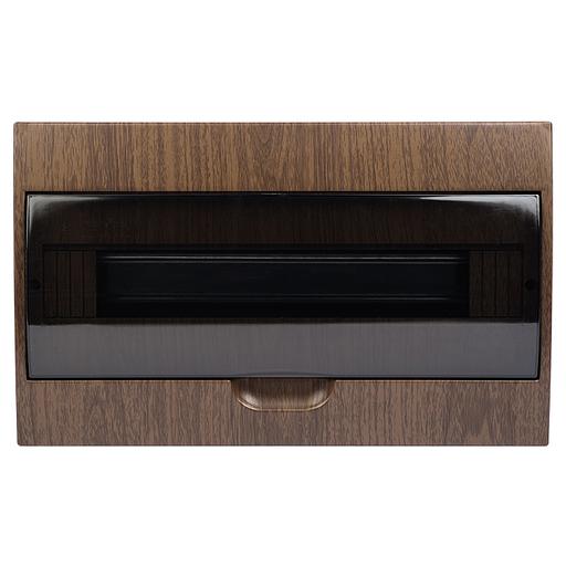 EKF pb40-n-18-dark Щит распределительный навесной ЩРН-П-18 темное дерево IP41 EKF PROxima фото 2