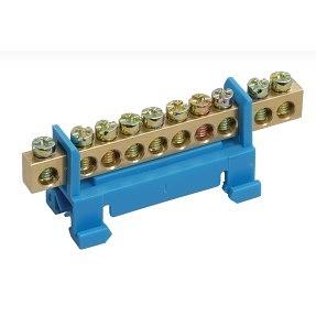 Iek YNN10-69-8P-K07 Шина N "ноль" на DIN-изол тип "Стойка" ШНИ-6х9-8-С-С ИЭК фото 1