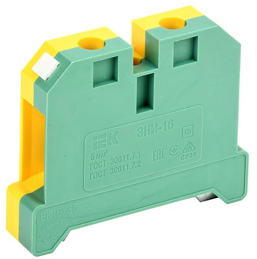 Iek YZN20-016-K52 Зажим наборный ЗНИ-16PEN 16мм2 (JXB-земля) ИЭК фото 1